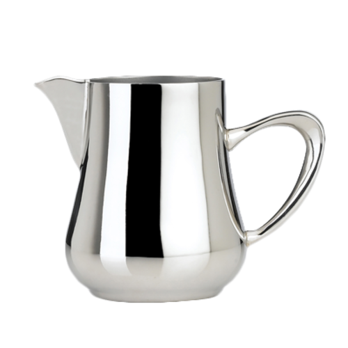 Tablecraft 24 oz. Mirror-Finished Stainless Steel Frothing Pitcher