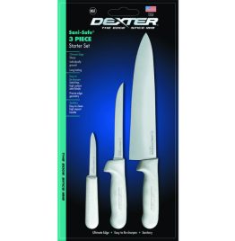 Dexter Russell Sb-6 SofGrip 6-Piece S/S Knife and Block Set