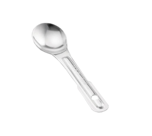 Winco MSPP-4, Set of White Plastic Measuring Spoons with Capacity